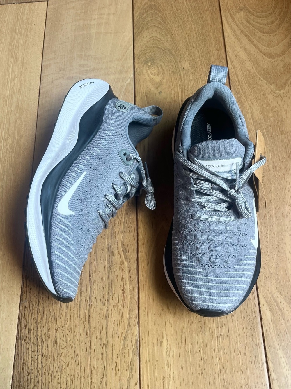 NWOB Nike ReactX Infinity Run 4 TB Running Shoes Women’s Sz 9 Cool Grey